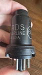 Nos Ward Super Airline 6C5 Fat Metal Can Audio Tube. Fixed Price $26.10.