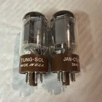 Nos 1958 6L6WGB Tung Sol 5881 Vacuum Tubes Matched Pair Brown Bases Usa Nib Jan. Fixed Price $174.99.