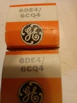 Vacuum Tube 6DE4/6CQ4 Ge (2). Fixed Price $7.95.