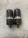 Kenrad 6SN7GT 5692 VT-231 Black Glass Nos Tested Matched Pair Rare. Fixed Price $485.00.