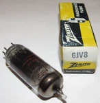 Vintage Zenith Vacuum Electron Radionic Tube - 6JV8. Fixed Price $7.50.