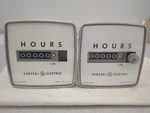 2X General Electric Type Time Meter 120V 60 Cy No. 50-236402AAAA. Fixed Price $10.00.