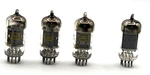 Raytheon 12AU7 Vacuum Tube Lot (4) 3 Black + Grey Plate- UNTESTEDL14. Fixed Price $34.99.