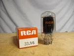 33JV6 Rca Nos Vacuum Tube Berning Amp Copper Rods. Fixed Price $95.00.