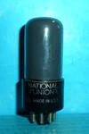 National Union VT-107A 6V6GT Tube Copper Grid Posts Gray Glass Tested. Fixed Price $16.95.