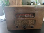 Antique Marconi Record Player And Radio In Excellent Condition.. Fixed Price $181.87.