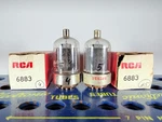 Lot Of Rca & Ge 6883 8552 ( 12V 6146 ) Tested Good Transmitting Power Tube. Fixed Price $9.45.
