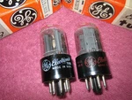 Nib Matched Pair 6SN7GTB Clear Top Side Getter Tubes Tested!. Fixed Price $35.99.