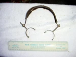 Vintage Crystal Or Tube Radio Headband Headset Headphone Fits About 2 1/8". Fixed Price $19.99.