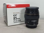 Canon Ef 85MM F/1.8 Usm Len Ultrasonic With Box Working Authentic. Fixed Price $319.89.
