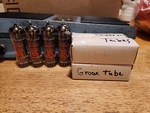 Vintage Quad Groove 6BQ5 EL84 Amp Tubes. Fixed Price $80.00.
