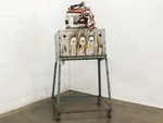Eimac 2901 622 1623 Vintage Tube Induction Heater With Cart. Fixed Price $236.50.
