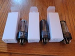 (3) 6W6GT Vacuum Tubes Rca/dumont/philco Tested. Fixed Price $14.00.