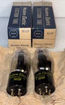 Pair Western Electric 102-F Vacuum Tubes New In Box Same Date 1952. Fixed Price $250.00.