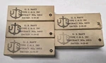 Matched Codes 4/10/1942 Nos Quad +1 (5) Chs Military Sylvania 7N7 Tubes Nib. Fixed Price $199.75.