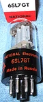 Nos National 6SL7GT Vacuum Tube - 1970'S Vintage Twin Triode For Radios & Amps. Fixed Price $20.00.