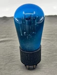 (1) Arcturus Detector No 127 Blue Globe Tube Etched Base Tests Strong Amplitrex. Fixed Price $29.99.