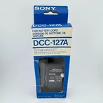 Nos Sony DCC-127A Automobile Bayonet Cigarette Power Adapter For ICF-2010. Fixed Price $49.99.