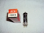 Nos Rca 6BK5 Vacuum Tube. Fixed Price $6.99.