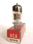 Rare One 1960 Rca 6FW8 (=6DJ8 ECC88) Tube - Hickok TV7B Tests 80/87, MIN:57/57. Fixed Price $34.00.