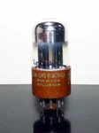 Rare Sylvania CHS-6SN7WGT/ECC32 Brown Base Chrome Dome Tube 1952 Test Nos. Fixed Price $79.19.