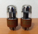 Sylvania Jan Chs 6SN7WGT 1952 Black Plate Military Real 3-HOLE Bad Boy 6SN7GT. Fixed Price $295.00.