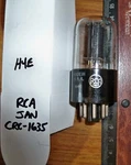 Strong Rca Black Plate Bottom D Getter Jan CRC-1635 Tube. Fixed Price $6.99.