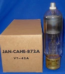 Nos Nib Translite Jan Cahe 872A VT-42A Vacuum Tube. Fixed Price $35.99.