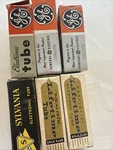 Lot Of 8: Realistic (2) Ge (5) Sylvania (1) Vacuum Tube 3AW3 3A3C TU17 T22. Fixed Price $39.00.