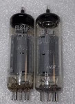 Matched Pair Siemens 6BQ5 EL84 RX3 Vacuum Tubes TV7 Tested Nos Same Dates. Fixed Price $75.00.