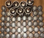 46 Burroughs Tubes 39 Nixie # B-5092-A & 7 BX-2004 Beam-x Switch Logic Counter. Fixed Price $1149.50.