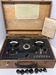 Vintage 1935 Supreme Instruments Diagnometer Tube Tester Type 85C. Fixed Price $279.00.