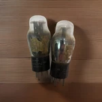 Vintage Pair Super Silvertone St Coke Bottle Vacuum Tubes Sears Paper Label. Fixed Price $28.40.