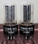 Tung Sol Usa 5Y3GT VT-197 Perfect Match Pair Blk Plt D Getter Test Nos+ 1950'S. Fixed Price $69.95.