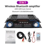 3 720W 4CH Mini Amplifier 12V 220V Hi-fi Stereo Audio Sd Fm Radio. Fixed Price $36.44.