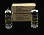 Westinghouse Matched Pair Nos Usa Black Plates Getter 1960 WL-6S4A. Fixed Price $68.78.