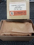 Nos Johnson 12-244 Mmf Variable Capacitor. Fixed Price $41.50.