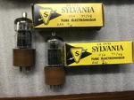 GB-5933 Vacuum Tube (set Of 2) Sylvania Nos. Fixed Price $65.71.