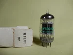 Ge Beautiful Black Plate JG-6072A Vacuum Tube Amplitrex Tested 111/94% Gm. Fixed Price $75.00.