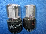 Matched Pair 6SN7GTB Clear Top Side Getter Tubes Tested!. Fixed Price $29.99.