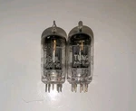 (2) Tung Sol Jtl - 12AX7 ECC83 Getter Radio Tubes (military Version). Fixed Price $79.95.