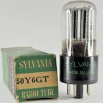 (1) Tested 1951 Sylvania Tube With Box Date Code 1-13. Fixed Price $11.95.