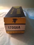 Sylvania Electronic Tube 17DQ6A Nos. Fixed Price $10.00.