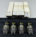 4X Penta Laboratories Inc. 6DJ8 Tubes ECC88. Fixed Price $458.17.