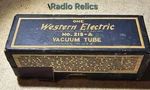 Western Electric U.s.n. CW-38015 Vacuum Tube Orig. Navy Wrap Instructions. Fixed Price $89.95.
