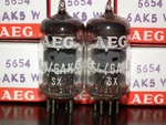 Platinum Matched Pair 5654 6AK5W EF95 Telefunken Nos Diamond Bottom - Little Dot. Fixed Price $159.95.