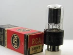 1952 Rca 6SN7GT Nos Nib Black Plates Copper Grid Bottom Get Serious Tubes A541. Fixed Price $40.00.