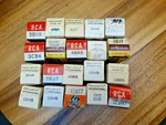 20 Rca, Ge, Realistic Vacuum Tubes - Unused But Untested Most Boxes Still Sealed. Fixed Price $29.95.