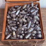 Huge Vintage Vacuum Tube Lot Mixed Brands Rca Sylvania 7 Pin Estate. Fixed Price $399.00.
