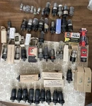 Vintage Vacuum Tube Estate Lot - 40+ Pcs Nos Military Signal Corps, We, Rca,ge. Fixed Price $100.00.